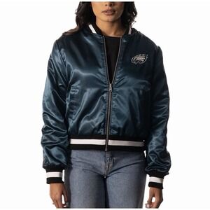 The Wild Collective Philadelphia Eagles Women's 2XL Reversible Sherpa Jacket New